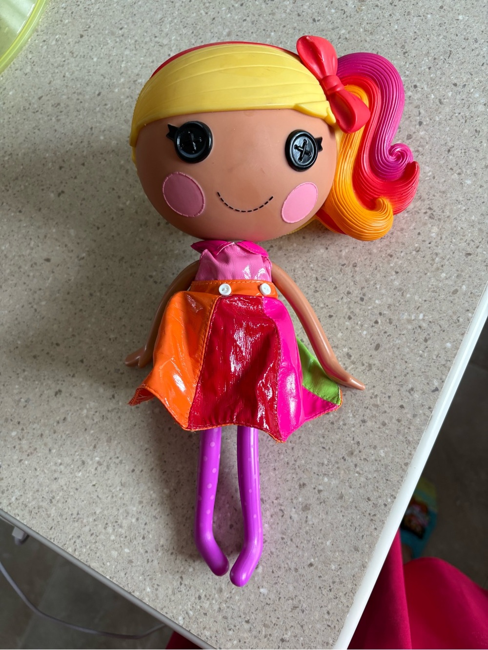 Lalaloopsy April Sunsplash large doll rainbow hair 13 inch